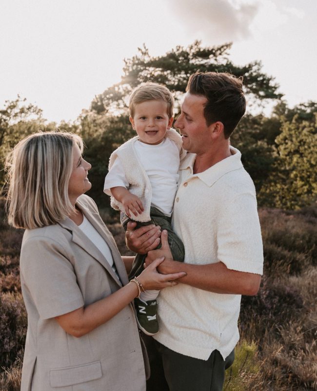 Gezinsshoot in natuurgebied bij Bladel
