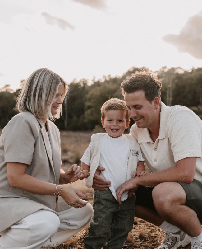 Gezinsshoot in natuurgebied bij Bladel