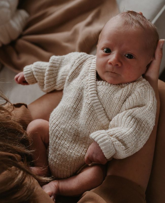 Ontspannen newbornshoot in Reusel